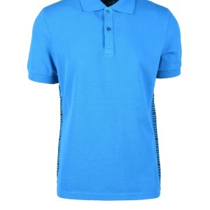 Polo manica corta BIKKEMBERGS  Azzurro
