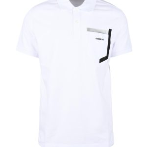 Polo manica corta BIKKEMBERGS  Bianco