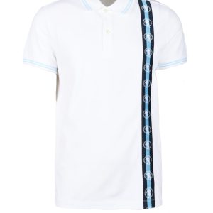 Polo manica corta BIKKEMBERGS  Bianco