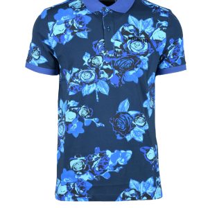 Polo manica corta BIKKEMBERGS  Blu