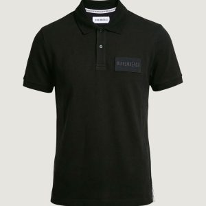 Polo manica corta BIKKEMBERGS  Nero