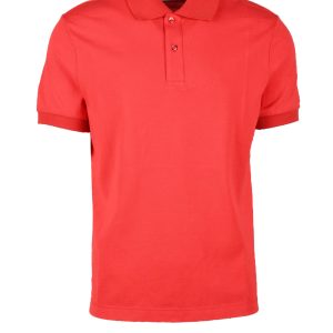 Polo manica corta BIKKEMBERGS  Rosso