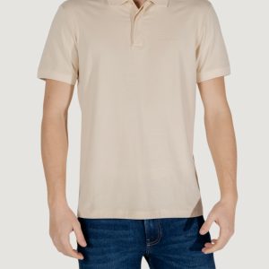 Polo manica corta EA7  Beige chiaro