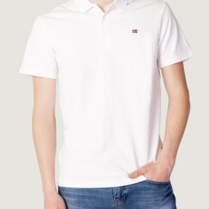 Polo manica corta Napapijri ealis ss sum Bianco