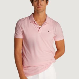 Polo manica corta Tommy Hilfiger Jeans tjm placket Rosa