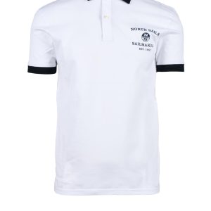 Polo manica corta NORTH SAILS  Bianco