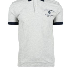 Polo manica corta NORTH SAILS  Grigio Chiaro