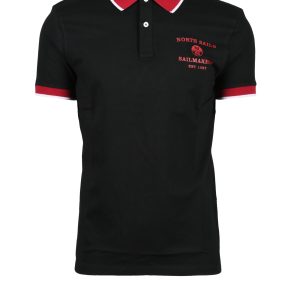 Polo manica corta NORTH SAILS  Nero
