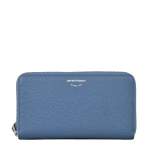 Portafoglio grande Emporio Armani  Blu