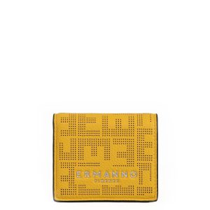 Portafoglio grande ERMANNO Giallo
