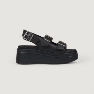 Sandali Tommy Hilfiger Jeans tjw wedge Nero