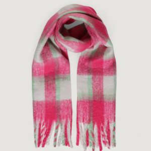 Sciarpa Only onlmia check scarf cc Rosa