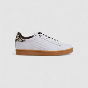 Sneakers EA7 logo rialzato Beige
