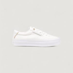 Sneakers Tommy Hilfiger essential vulc textil Panna