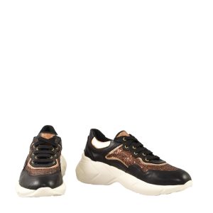 Sneakers TWELVE STYLE DIVISION  NERO/BRONZO