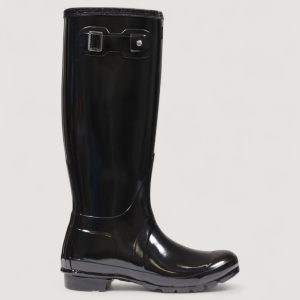 Stivali HUNTER original tall – imballo originale danneggiato – prodotto integro Nero