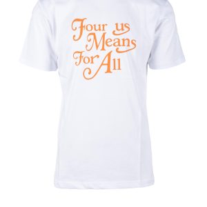 T-shirt 4US CESARE PACIOTTI  Bianco
