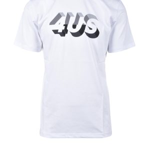 T-shirt 4US CESARE PACIOTTI  Bianco