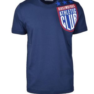 T-shirt BIKKEMBERGS  Blu