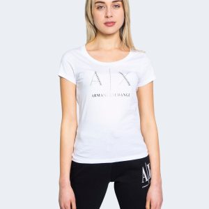 T-shirt Armani Exchange  Bianco