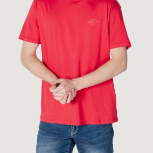 T-shirt Armani Exchange  Rosso