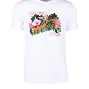 T-shirt BIKKEMBERGS  Bianco