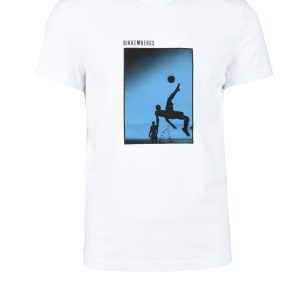 T-shirt BIKKEMBERGS  Bianco