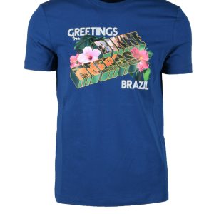 T-shirt BIKKEMBERGS  Blu