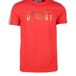 T-shirt BIKKEMBERGS  Rosso