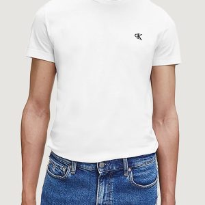 T-shirt Calvin Klein Jeans essential slim tee Bianco