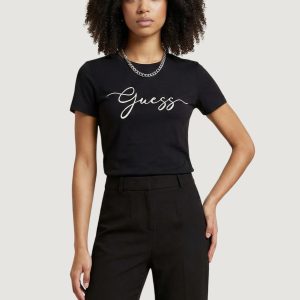 T-shirt Guess Active circe ss cn t-shirt Nero
