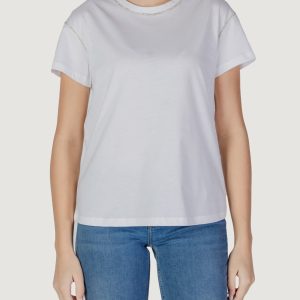 T-shirt Liu-Jo ecs moda m/c Bianco