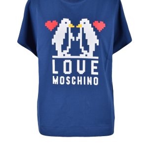 T-shirt Love Moschino  Blu