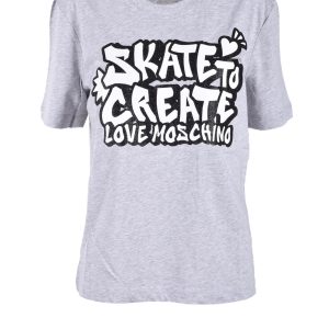 T-shirt Love Moschino  Grigio
