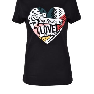 T-shirt Love Moschino  Nero