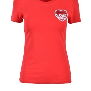 T-shirt Love Moschino  Rosso