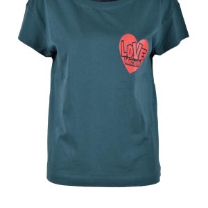 T-shirt Love Moschino  Verde