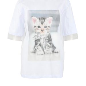T-shirt MSGM  Bianco
