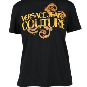 T-shirt Versace Jeans Couture  NERO/GIALLO