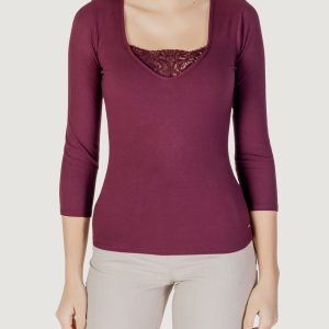 T-shirt manica lunga Morgan De Toi  Prugna