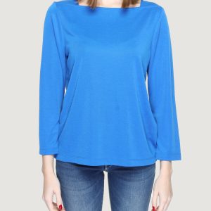 T-shirt manica lunga Street One  Azzurro