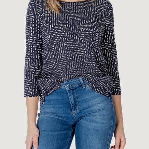 T-shirt manica lunga Street One printed style evi Blue scuro