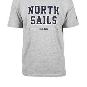 T-shirt NORTH SAILS  Grigio Chiaro