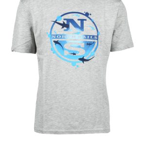 T-shirt NORTH SAILS  Grigio Chiaro