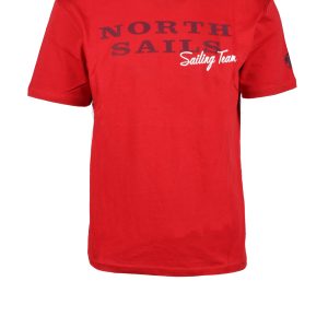 T-shirt NORTH SAILS  Rosso