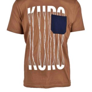 T-shirt TAKESHY KUROSAWA  Marrone