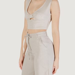 Top Only onljany s/l twist top jrs Beige