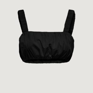 Top Only onlpaige sl croped wvn Nero