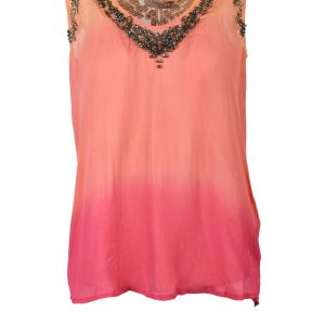 Top TWIN SET  ARANCIONE/ROSA