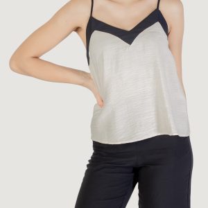 Top Vero Moda vmdenise singlet top wvn btq ga Crema
